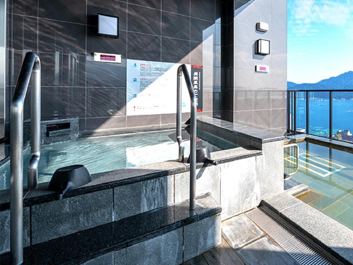 LiVEMAX RESORT Miyahama Onsen OCEAN Hatsukaichi Bagian luar foto